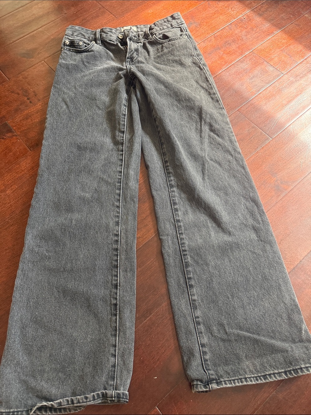 Casey low rise pac sun Wide-Leg Women’s Jeans - Washed Black size 24